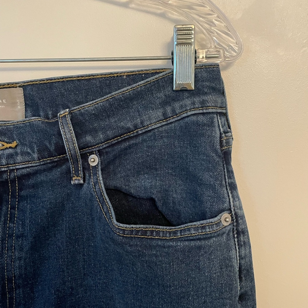 Everlane  Women's The Original Cheeky Jeans Organic Cotton Size 31 Tall - Picture 6 of 13